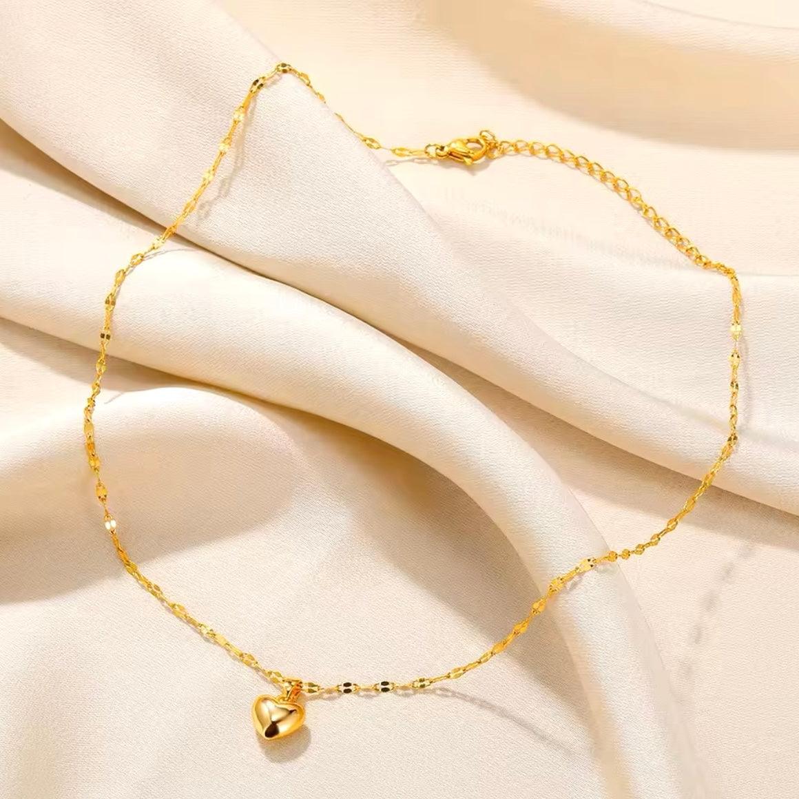 Heartbeat Necklace by Elysienne