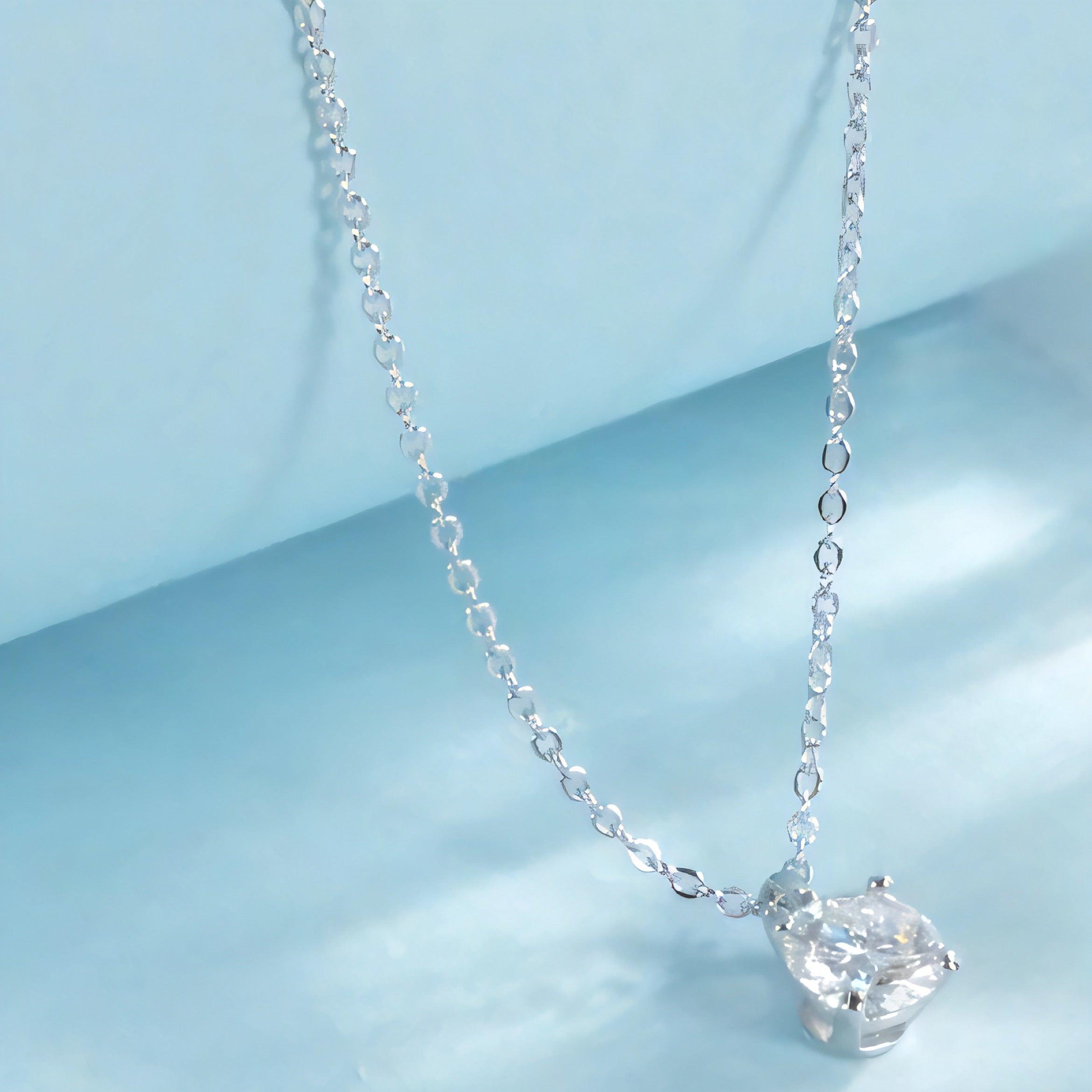 Solitaire Spark Necklace by Elysienne