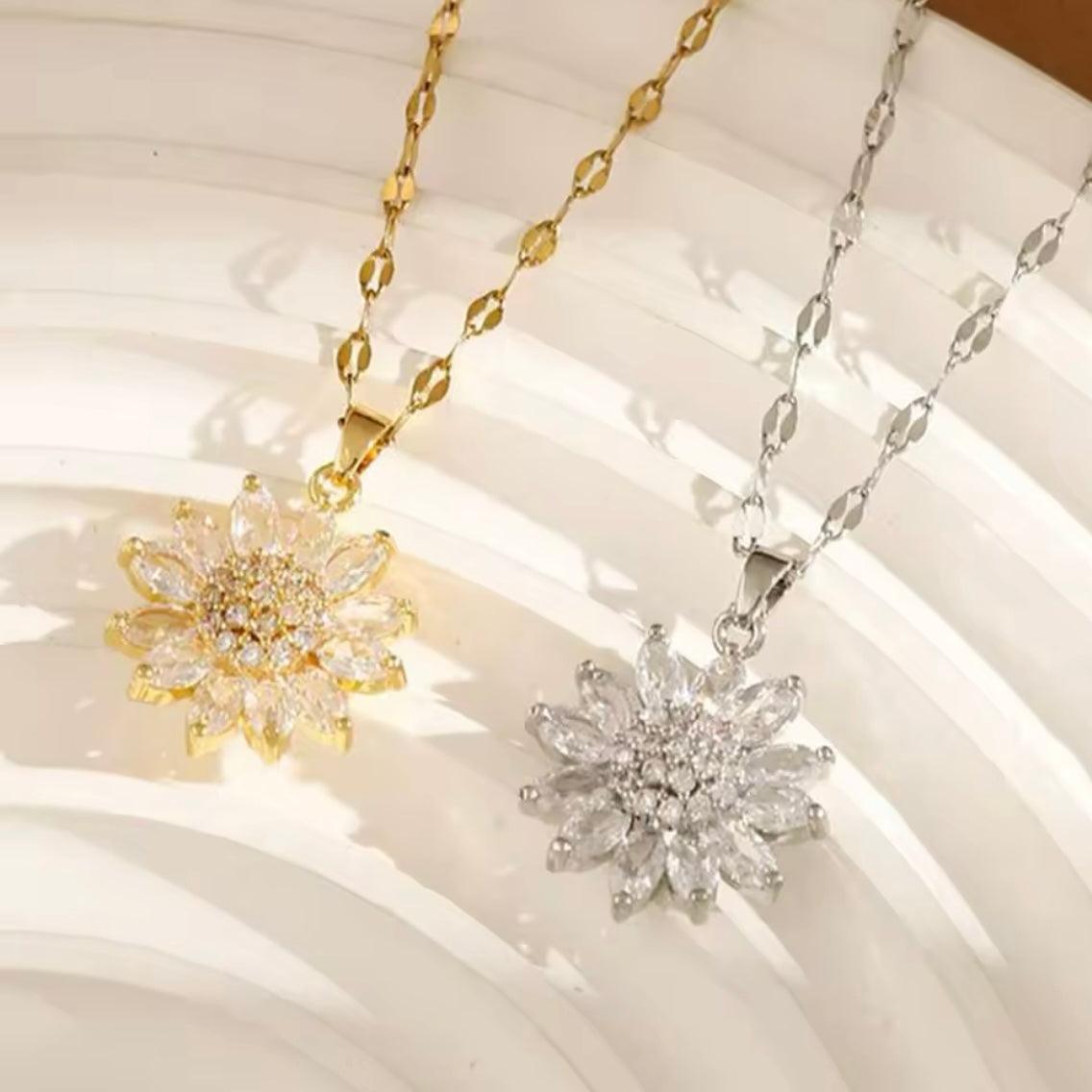 Aurora Blossom Necklace by Elysienne