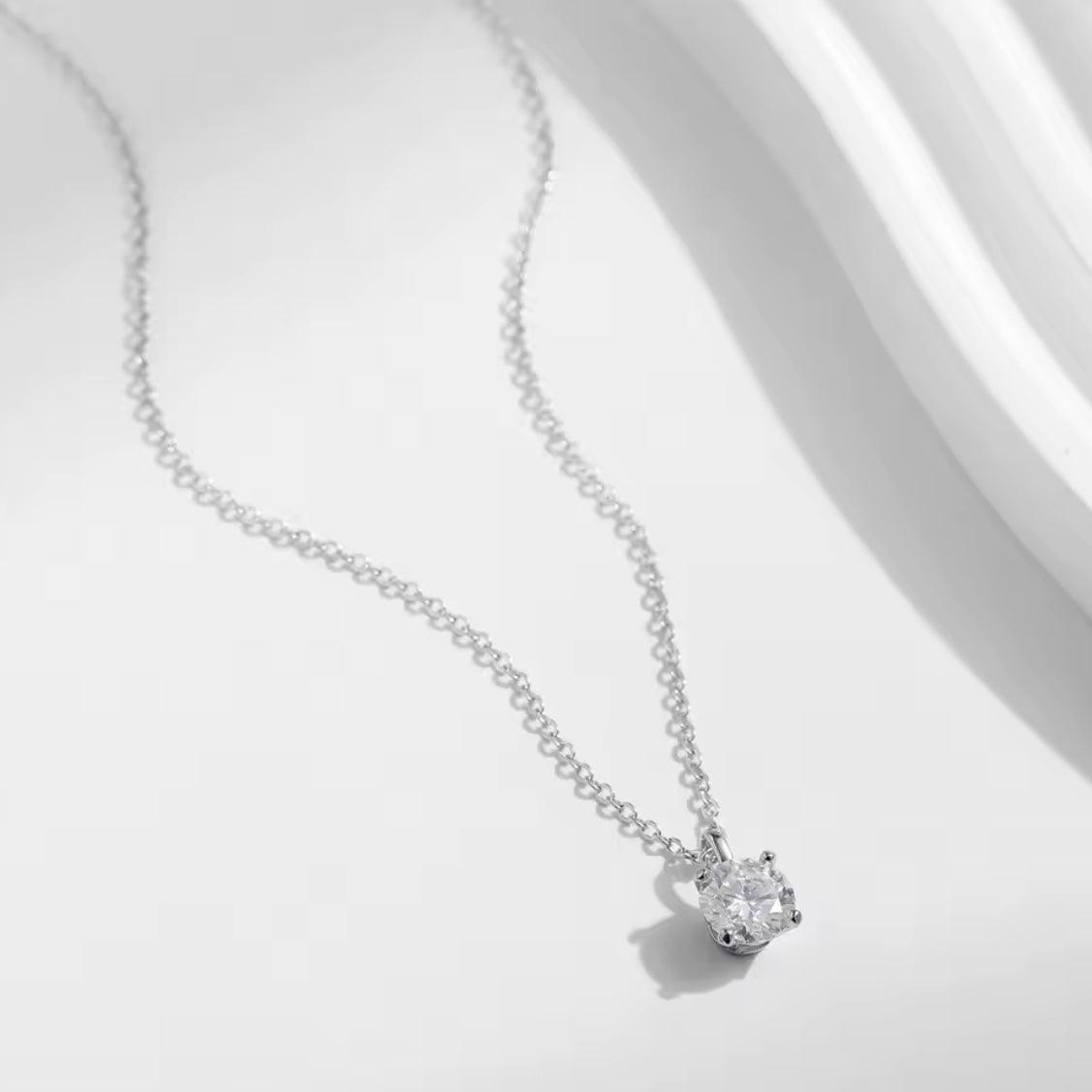 Solitaire Spark Necklace by Elysienne