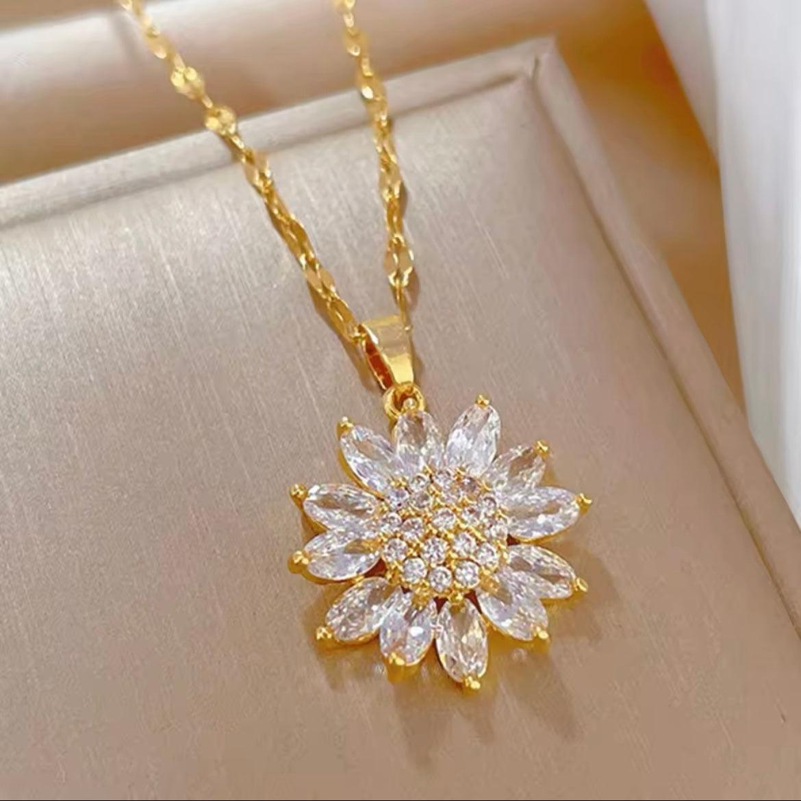 Aurora Blossom Necklace by Elysienne